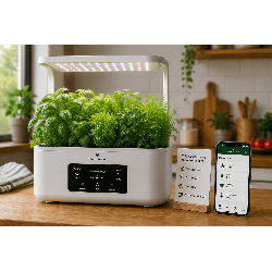 Potager connecté SmartGarden au téléphone
