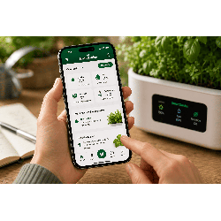 Potager connecté SmartGarden au téléphone